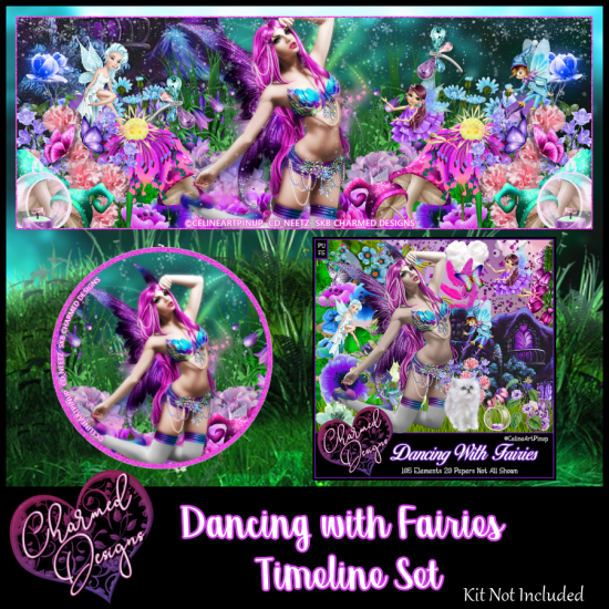 Dancing With Fairies Timeline Set - Click Image to Close