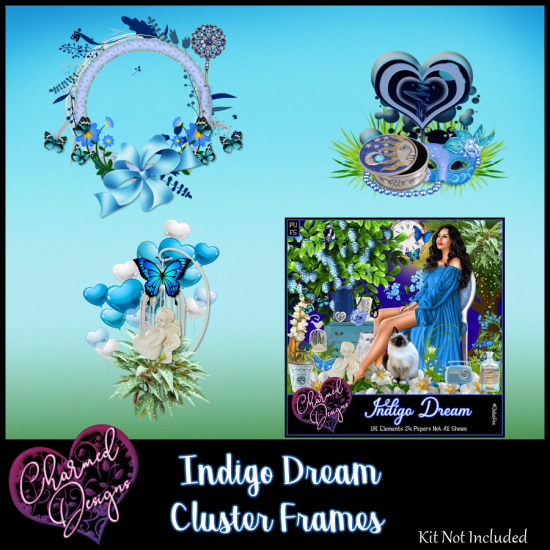 Indigo Dream Clusters - Click Image to Close