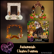 Autumnish Cluster Frames 2
