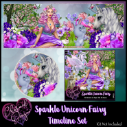 Sparkle Unicorn Fairy Timeline Set