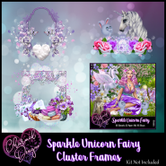 Sparkle Unicorn Fairy Clusters