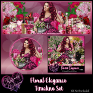 Floral Elegance Timeline Set