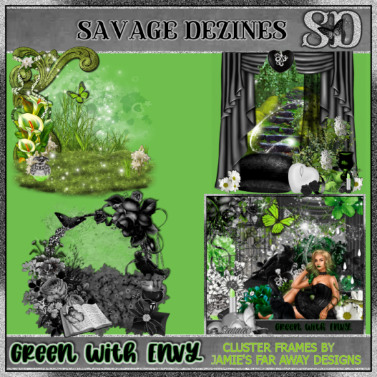 Green With Envy Clusters - Click Image to Close