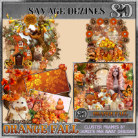 Orange Fall Clusters 2