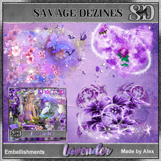 Lavender Embellishments - Click Image to Close