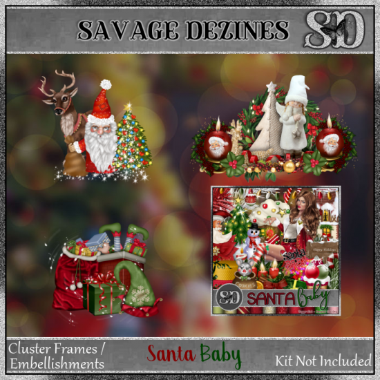 Santa Baby Clusters - Click Image to Close