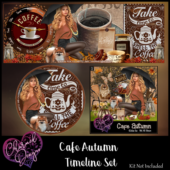 Cafe Autumn Timeline Set - Click Image to Close