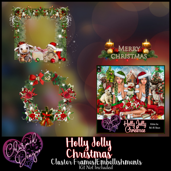 Holly Jolly Christmas Clusters - Click Image to Close