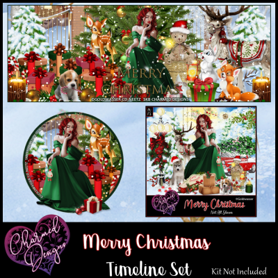 Merry Christmas Timelline Set