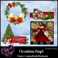 Christmas Angel Clusters