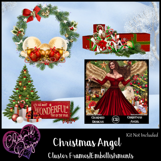 Christmas Angel Clusters - Click Image to Close