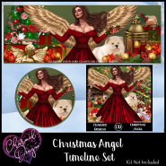 Christmas Angel Timeline Set