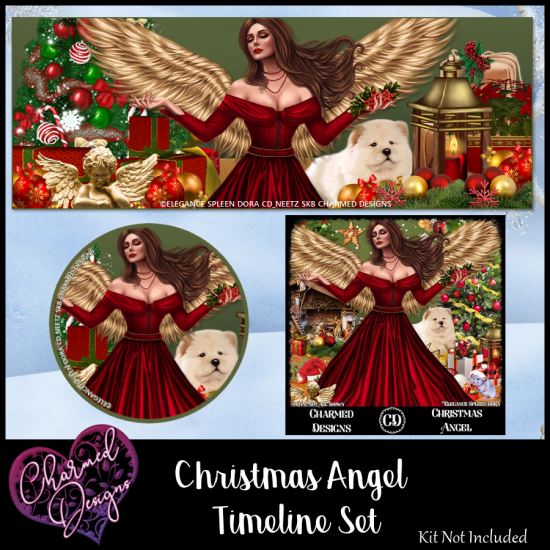 Christmas Angel Timeline Set - Click Image to Close