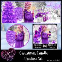 Christmas Candle Timeline Set