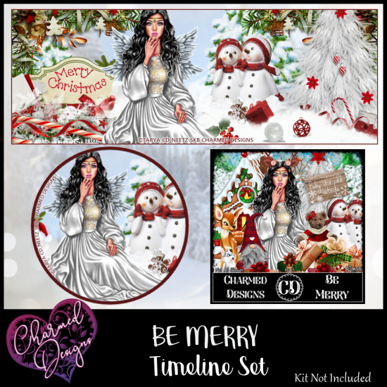 Be Merry Timeline Set - Click Image to Close