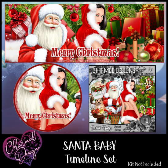 Santa Baby Timelline Set - Click Image to Close