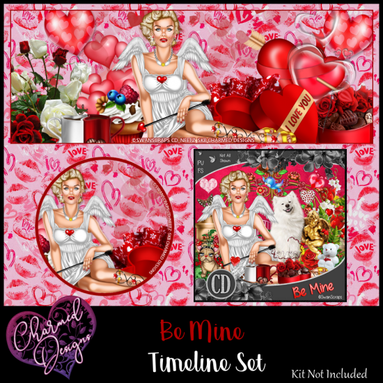 Be Mine Timeline Set - Click Image to Close