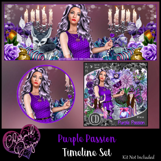 Purple Passion Timeline Set - Click Image to Close