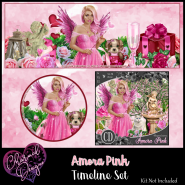 Amora Pink Timeline Set