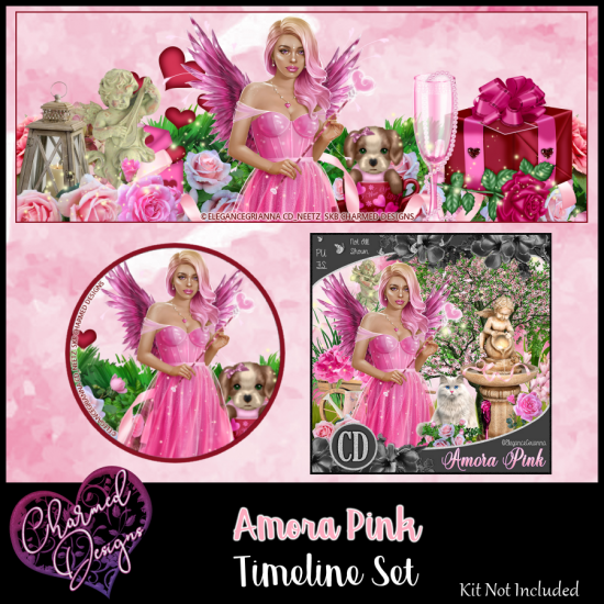 Amora Pink Timeline Set - Click Image to Close