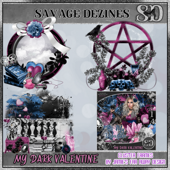 My Dark Valentine Clusters - Click Image to Close