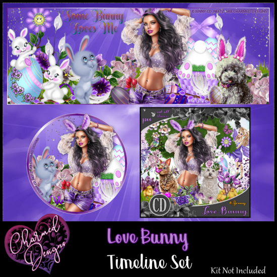 Love Bunny Timeline Set - Click Image to Close