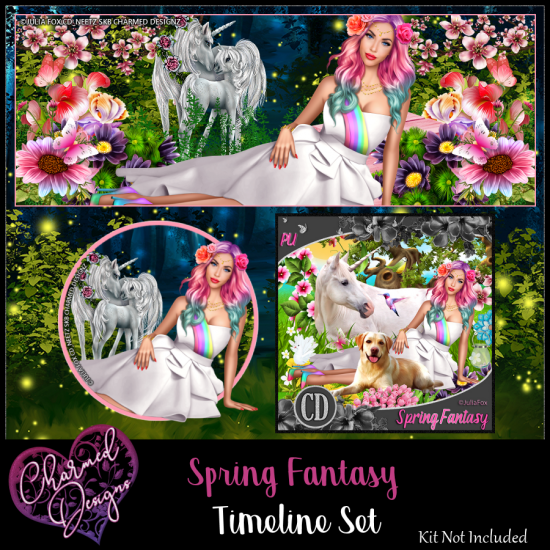 Spring Fantasy Timeline Set - Click Image to Close