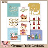 Christmas Pocket Cards 010 - CU4CU