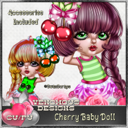 Cherry Baby Doll
