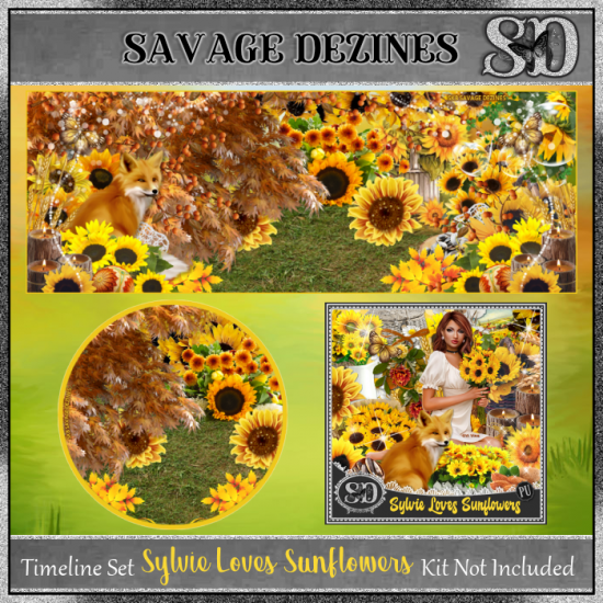 Sylvie Loves Sunflowers TL 1 - Click Image to Close