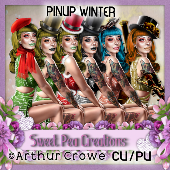 Pinup Winter - Click Image to Close