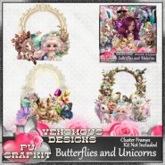 Butterflies And Unicorns Clusters