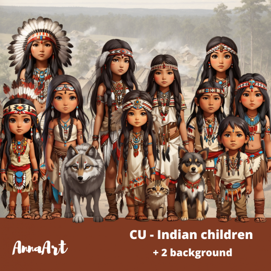 CU - Indian children - Click Image to Close