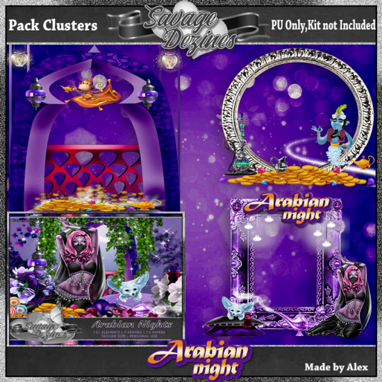 Arabian Nights Clusters - Click Image to Close