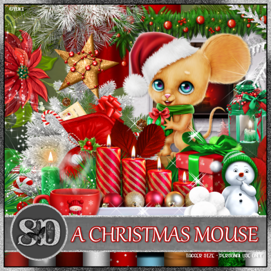 A Christmas Mouse Kit - Click Image to Close