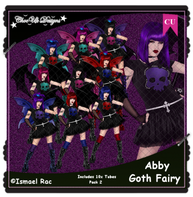 Abby Goth Fairy CU/PU Pack 2