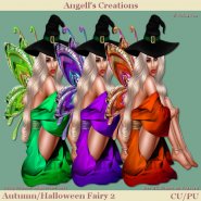 Autumn Halloween Fairy - Set 02