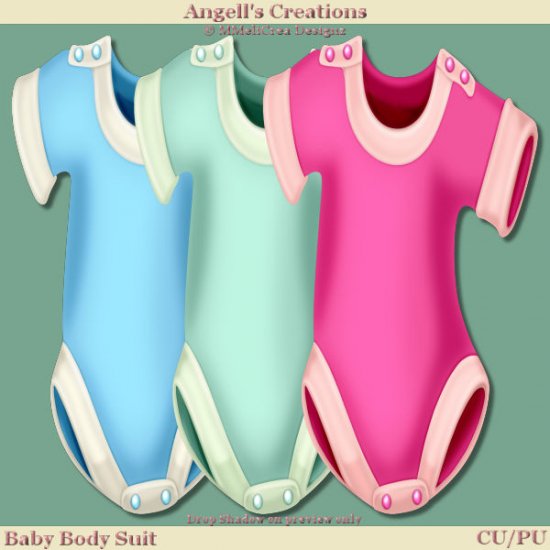 Baby Body Suit Elements - Click Image to Close