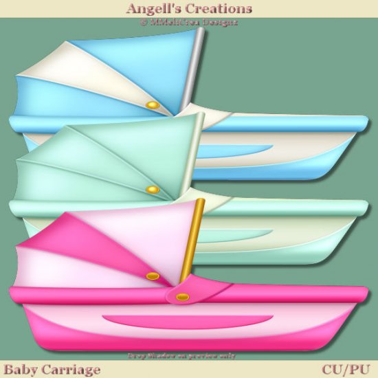 Baby Carriage Elements - Click Image to Close