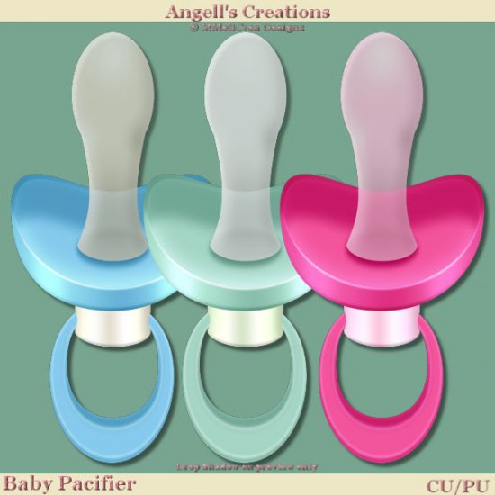 Baby Pacifier Elements - Click Image to Close