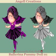 R4R Ballerina Pummy Doll