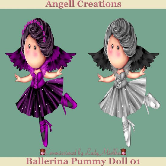 R4R Ballerina Pummy Doll - Click Image to Close