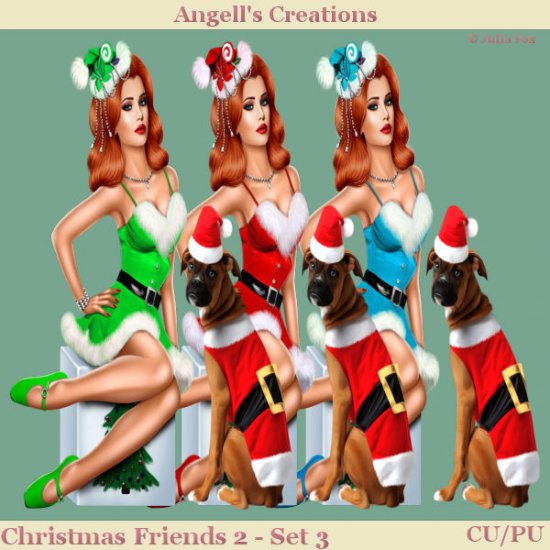 Christmas Friends 2 - Set 03 - Click Image to Close