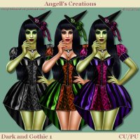 Dark and Gothic - Set 01