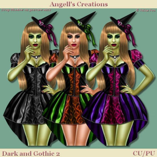 Dark and Gothic - Set 02 - Click Image to Close