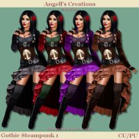 Gothic Steampunk - Set 01