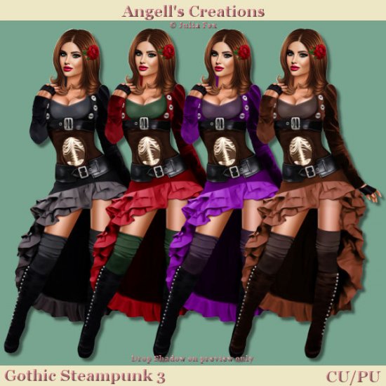 Gothic Steampunk - Set 03 - Click Image to Close