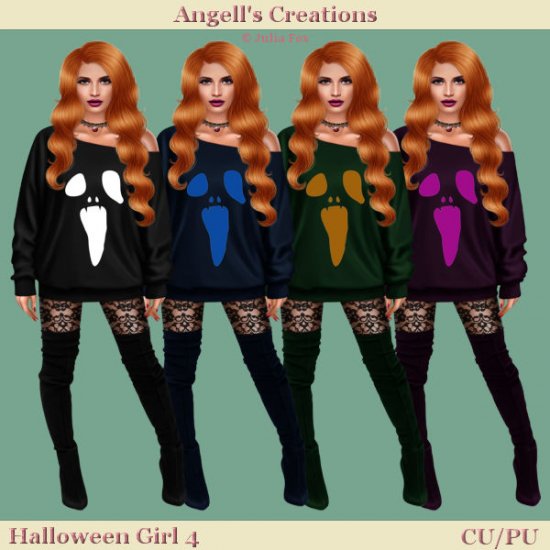 Halloween Girl - Set 04 - Click Image to Close