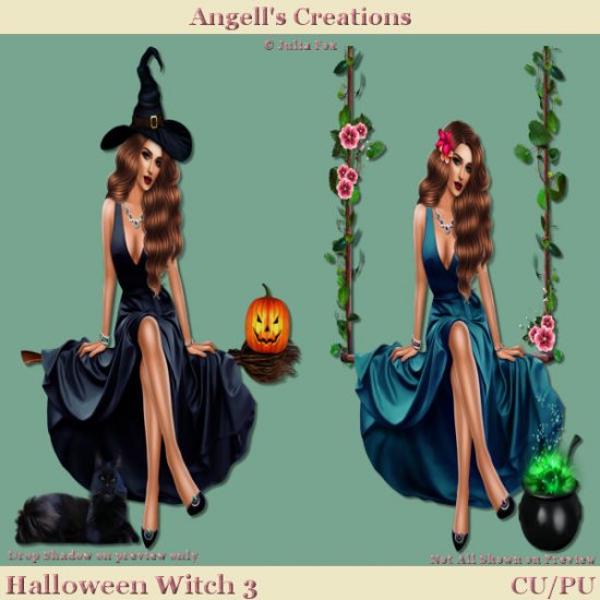 Halloween Witch - Set 03 - Click Image to Close