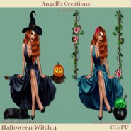 Halloween Witch - Set 04